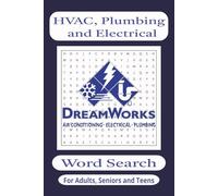 HVAC, Plumbing, Electrical Word Search Book