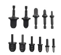 HVAC Repair Swage Set 11PCS with Hex Shank | Electric drill compatible, fast expansion, saves for labor time, for ideal for AC installation, 11 precise sizes