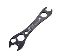 HVAC Service Wrench, Multi-Opening Steel Hand Tool for AC Installation, Maintenance and Technician Service Work Ac Spanner HVAC Access Wrench Maintenance Hand Tool Installer Portable Field Portable