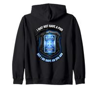 HVAC Tech EPA 608 Certified Refrigeration AC Mechanic Zip Hoodie