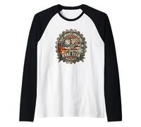 HVAC Tech I Keep America Comfortable Heating Cooling Badge Raglan Baseball Tee