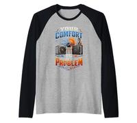 HVAC Tech Your Comfort is My Problem Technician Raglan Baseball Tee