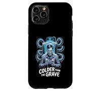 HVAC Technician Halloween Colder Than The Grave Case for iPhone 11 Pro