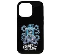 HVAC Technician Halloween Colder Than The Grave Case for iPhone 13 Pro