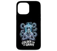 HVAC Technician Halloween Colder Than The Grave Case for iPhone 13 Pro Max