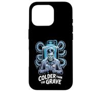 HVAC Technician Halloween Colder Than The Grave Case for iPhone 16 Pro