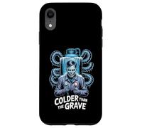 HVAC Technician Halloween Colder Than The Grave Case for iPhone XR