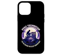 HVAC Technician Reason You Sleep Comfortably AC Worker Case for iPhone 12 mini