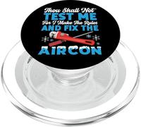 HVAC Technician Tech Thou Shall Not Test Me For I Make The PopSockets PopGrip for MagSafe