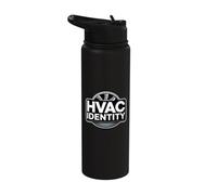 HVAC Technician Trade Identity Stainless Steel Insulated Water Bottle