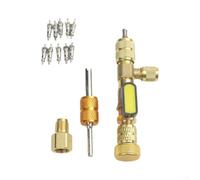 HVAC Valve Core Extractor Tool for R410A R22 Systems | Universal fitment for most cars and HVAC units, ideal for mechanics, repair shops, home DIY projects