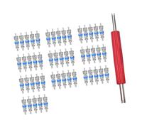 HVAC Valves Cores for R410A R22 Air Conditioning and Refrigeration Systems Replacement with Seal Car AC Core