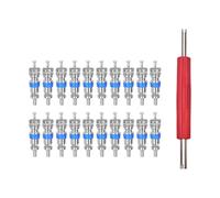 HVAC Valves Cores for R410A R22 Air Conditioning and Refrigeration Systems Replacement with Seal Car Replacement