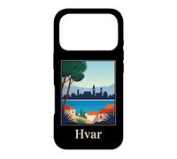 Hvar Croatia Adriatic Island Coastal Design Case for iPhone 17 Pro
