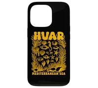 Hvar Croatia Adriatic Sea Retro Ocean Marine Shell Croatian Case for iPhone 13 Pro