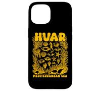 Hvar Croatia Adriatic Sea Retro Ocean Marine Shell Croatian Case for iPhone 15