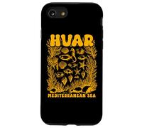 Hvar Croatia Adriatic Sea Retro Ocean Marine Shell Croatian Case for iPhone SE (2020) / 7/8