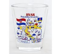 Hvar Croatia Great Croatian Cities Collection Shot Glass