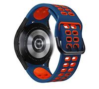 HVBIHRJIP 20mm Official Silicone Strap For Galaxy Watch4 Classic 46 42mm/44 40mm Smartwatch Ridge Sport Bracelet Watch Band Correa