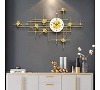 HVBIHRJIP New Chinese Clock Wall Clock Living Room Light Luxury Home Decor Wall Clock Fashion Creative Nordic Modern Minimalist Clock Personalized artistic creations