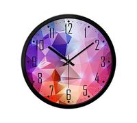 HVBIHRJIP Wall Clock Fashion Decorative Mute Not Tick Quartz Watch Metal an Outdoor e Anti-Fog High Definition beautiful scenery