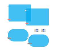 HVCRJY 4 PCS Anti Fog Car Mirror Waterproof Film for Audi A5 Sportback Typ 8T ab Bj. 2009-2016, Anti Fog Glare Scratch Rainproof Waterproof Clear Protective Sticker with Tool Kit