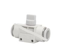 HVFF4/6/8/10/12, Pneumatic Components, air Pipe Joints, Manual Valve switches,10pcs(HVFF4 20pcs)