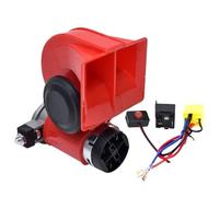 HVHSSAOCW Handlebar Music Audio Speaker 12V 24V Car Twin Dual Tone Compact Air Speaker Kits For Truck Lorry SUV RV Train Caravan Boat Super Loud