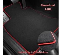 Hviyroi For Geely Boyue for Atlas NL3 MK1 2016~2021 Car Floor Mats Dirtresistant Pad Foot Tray Carpet Muds Cover Auto Accessories interior(LHD flannel-01)