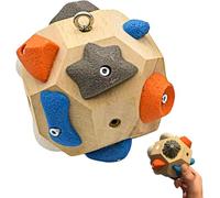 Hvjwfu Handcrafted Boulder Block - Build Strength and Precision, 3D Rock Climbing Boulder Ball, Rock Climbing Training Balls for Take It Out Anytime, Finger Strength Training Ball-A