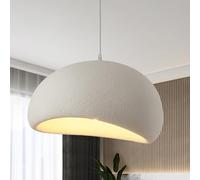 HvKvHvY 50Cm Chandelier Pendant Light, E27 Base Japanese Wabi-Sabi Style Bird Nest Shape Lighting Fixture,Modern Pendant Light for Dining Room, Hallway Restaurant Kitchen Hanging Lamp