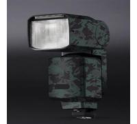 HVL-F60RM2 II Anti-Scratch Camera Flash Sticker Coat Wraps Vinyl Film for Sony HVL-F60RM2 II Protective Coat Decal Skin(Knight Green)