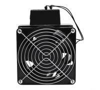 HVL031 Cabinet Heater with Fan, 35mm DIN Rail, Aluminum Alloy | Efficient Fan Heating Quiet Operation Overheat Protection DIN Rail Mount For Cabinets/workshops