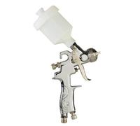 Hvlp Gravity Feed Spray Gun With 125Ml Paint Pot. 0.8mm Aircap