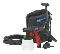 HVLP Interior & Exterior Paint Spray Gun Airbrush Kit 700W Electric 2.5mm Nozzle