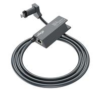 HVMKSR Starlink Mini Power Cable USB C+Cigarette Adapter+DC to DC Power Cord 100W, Car Charger and Type-C for Starlink Mini 16.4FT/5M 12V-24V DC Power Cord (Starlink Ethernet Adapter)