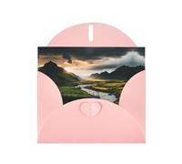 HVMUNG Beautiful Landscape Print Greeting Cards, Thank You Cards with Envelopes for All Occasions