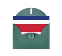 HVMUNG Costa Rica Flag Printed Greeting Cards with Envelopes for All Occasions