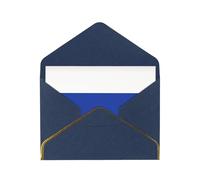 HVMUNG Russian Flag Print Christmas Greeting Card for Christmas, Birthdays, Anniversaries and Special Occasions