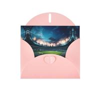 HVMUNG Stadium Football Arena Sports All Occasion Greeting Cards with Envelopes