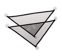 HVRFJXI 1 Pair Reptiles Hammock Bearded Dragon Suction Cup Hanging Lounger For Climbing 18.7×13×13 Inch Bearded Dragon Accessories Driftwood Supplies Heating Pad Tank Terrarium