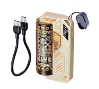 HVRFJXI 20000mAh External Battery Charging Adapter Supporting 22.5W Quick Charging and Replaceable Battery Type High Capacity