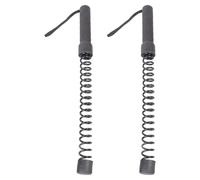 HVRFJXI 2pcs Portable Spring Rod Fitness Tool Adjustable Battle Rope Replacement for & Strength Workouts Men/Women