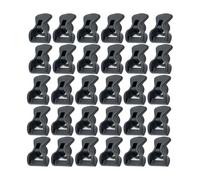 HVRFJXI 30pack Efficient Release Wind Resistant Cord Clip For Immediate Tent Line In Outdoor Tent High Strengths Camping Adjuster