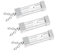HVRFJXI 3lots Pet Remembrancer Pendants Loss Bereavement Cremation Necklaces For Ashes Necklace Memorials Jewelry
