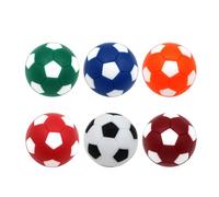 HVRFJXI 6 Pcs Table Soccer Foosballs Replacements Foosball Ball Tabletop Game Football