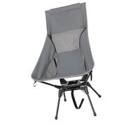 HVRFJXI Broad Whirling Bending Camp Chair Comprehensive Turn Base Ventilated University Fabric Excellent for Fishing Beach Backpacking Family Gatherings Ventilated Padded Camping Chair for Outdoors