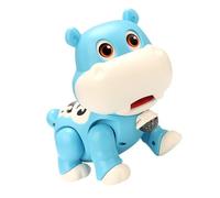 HVRFJXI Cartoon Animal Crawling Toy Led Flashing Dancing Electric Singing for Baby Toddler Crawl Learning Music