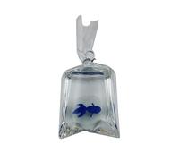 HVRFJXI Clear Resin Fish Bag Charm Eye Catching Decorative Water Pendant in Pattern