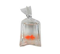 HVRFJXI Clear Resin Fish Bag Charm Eye Catching Decorative Water Pendant in Pattern